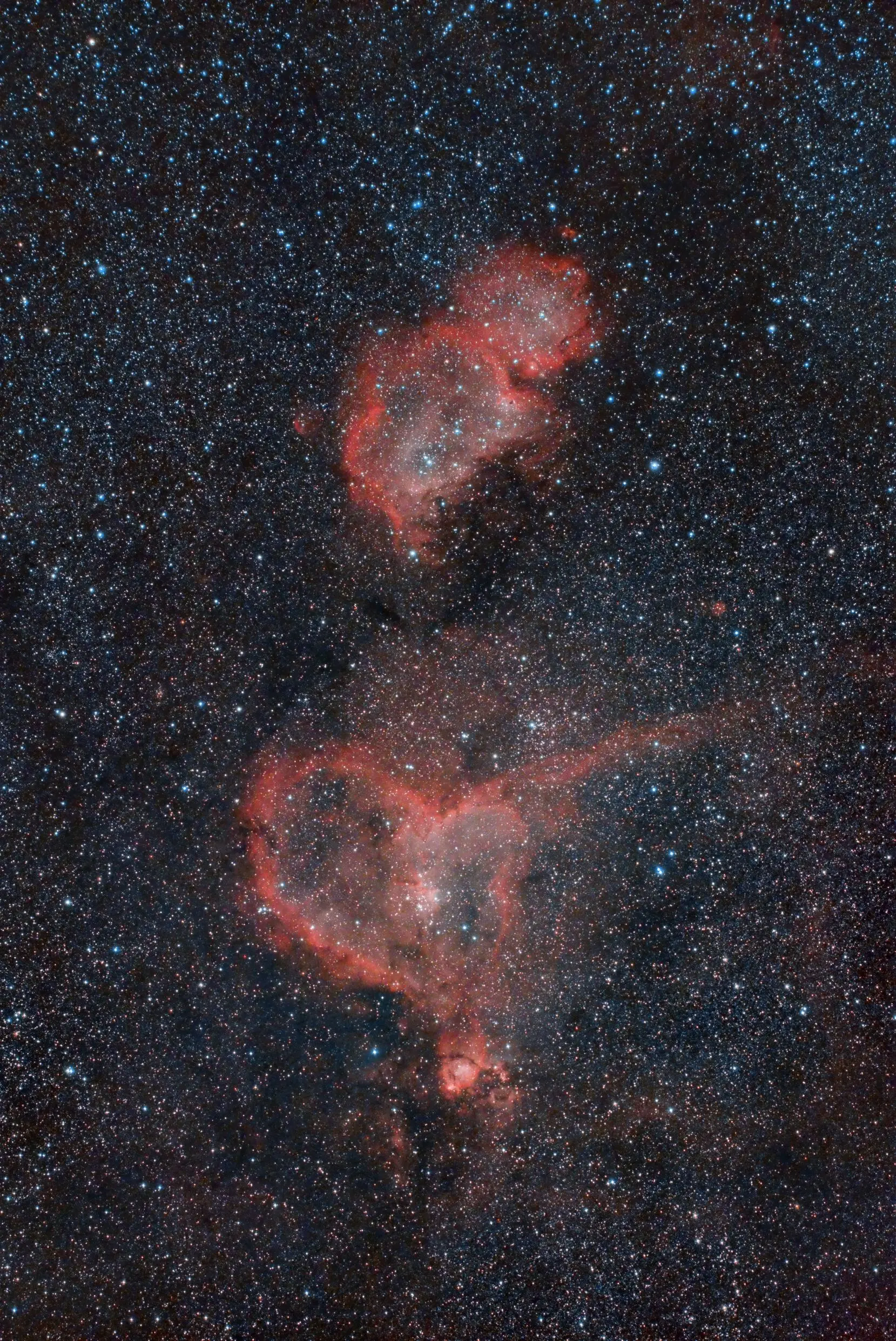 IC1848 - Herz- und Seelennebel © Jürgen Mainka