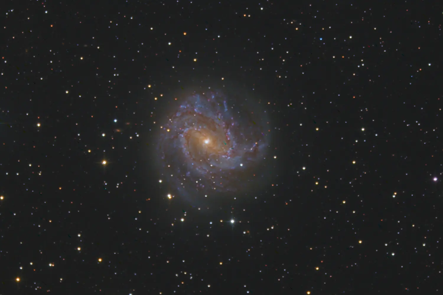 M83 - Südliche Feuerradgalaxie © Christian Kuhn