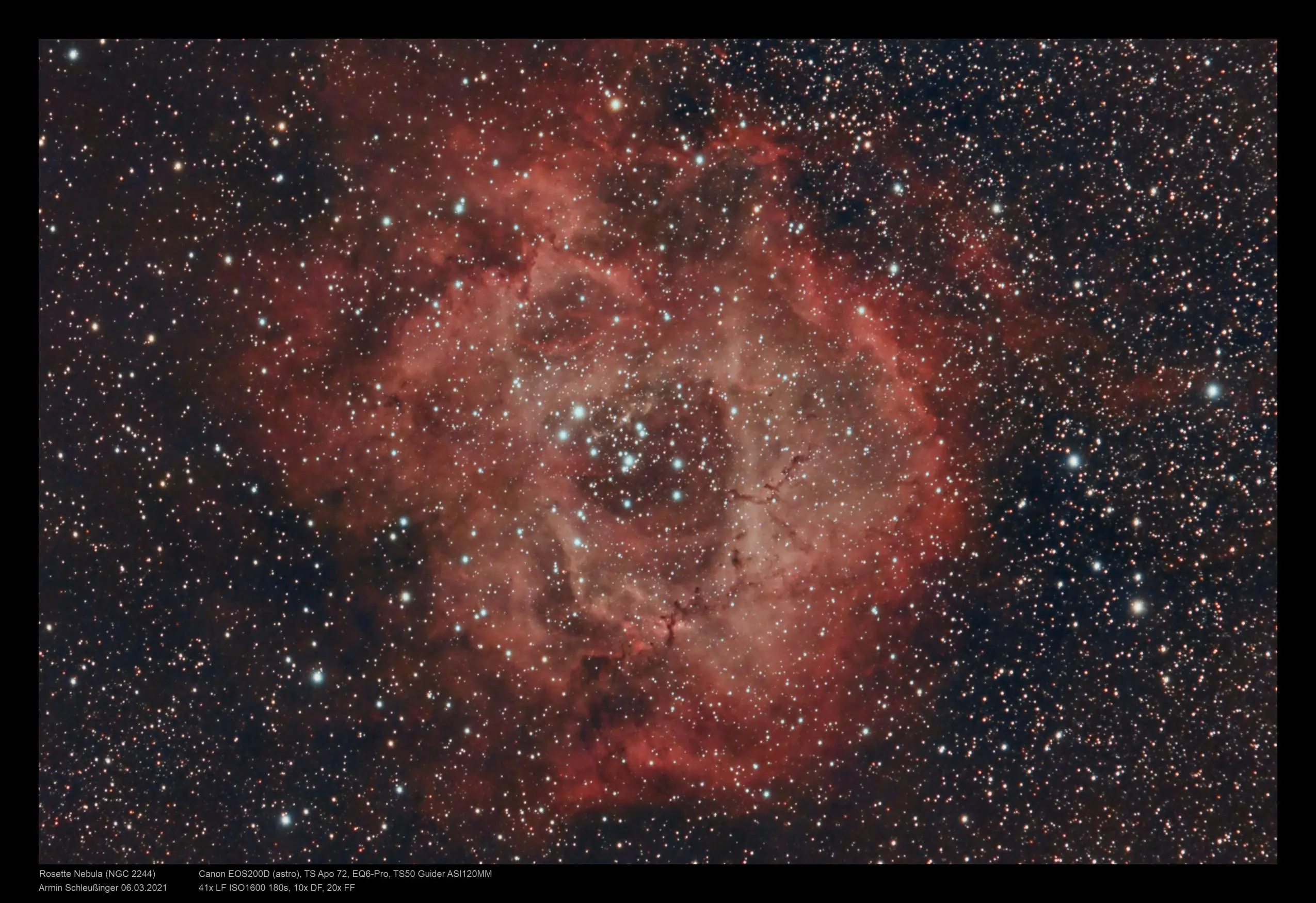 NGC2244 - Rosettennebel © Armin Schleußinger