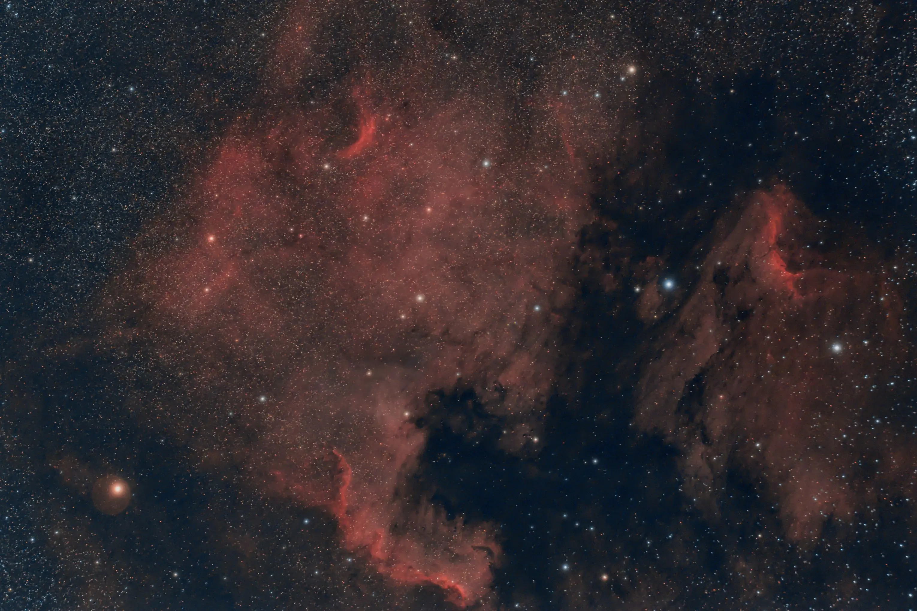 NGC7000 - Nordamerikanebel © Florian Hahn