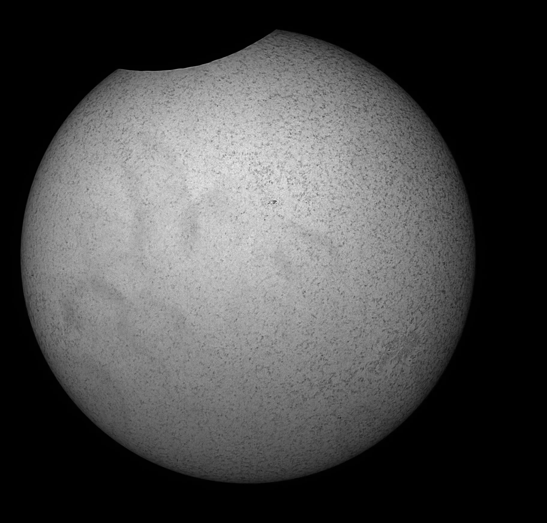 Sonnenfinsternis 10.06.2021 © Michael Miosga