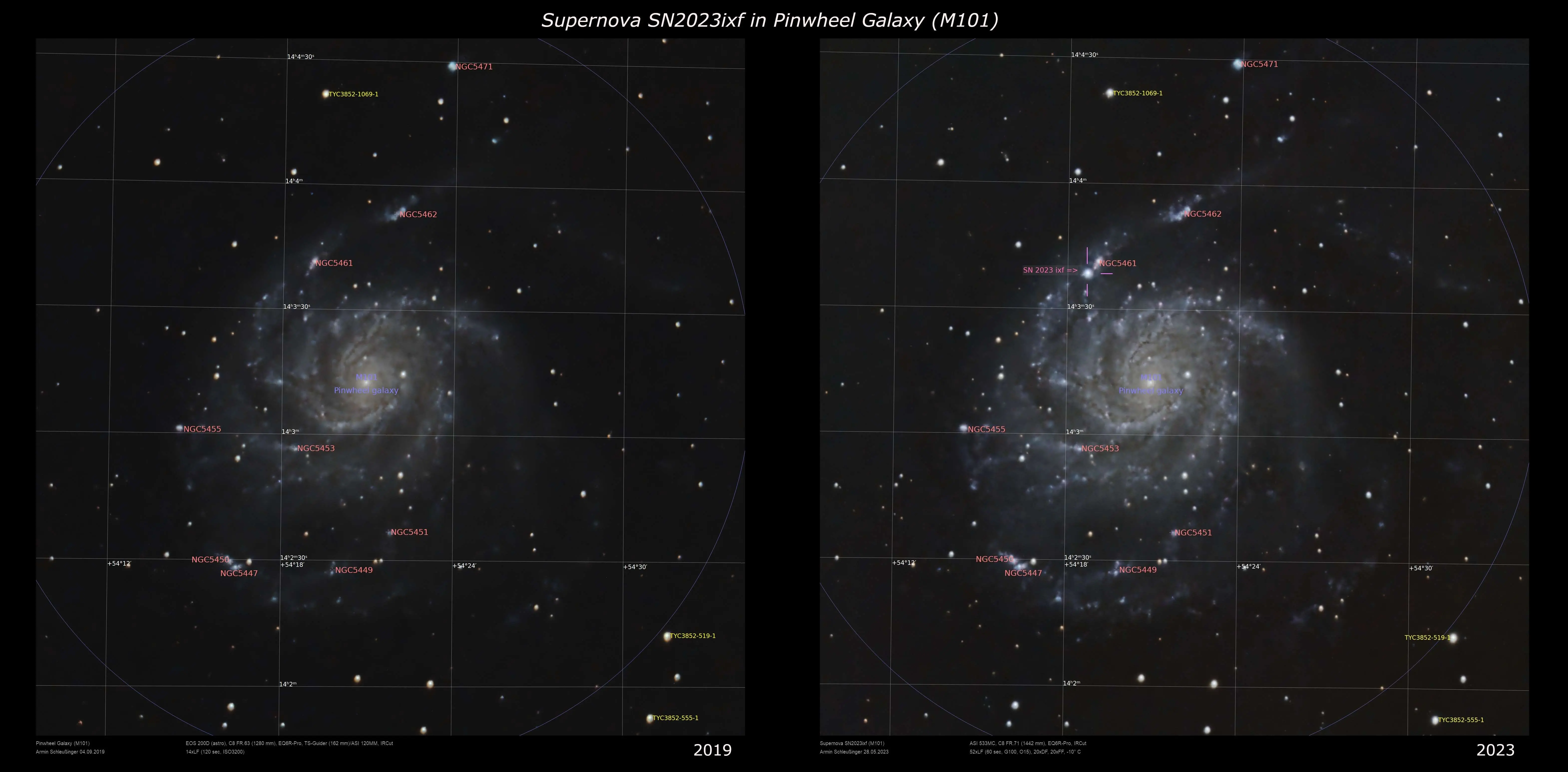 SN 2023 ixf © Armin Schleußinger